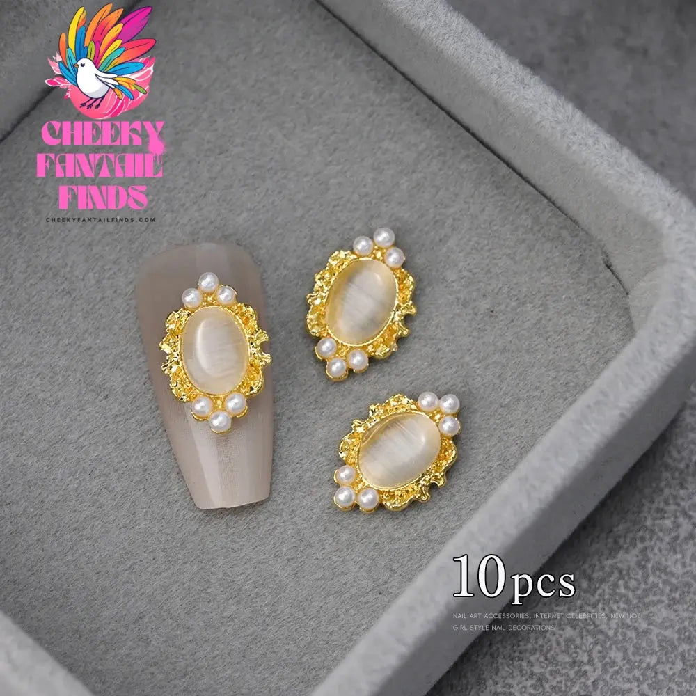3D Pink/Red Lips Love Valentine Nail Charms Sweet Lover Heart Alloy Design Jewelry Nails Art Manicure Decoration Accessories Cheeky Fantail Finds