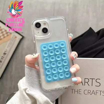 3D Suction Cup Case For iPhone 15 11 12 Pro Max XR X XS 7 8 Plus SE 2020 Case For iPhone 14 13 Pro XS Max Transparent Fundas Cheeky Fantail Finds
