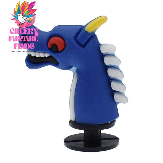 3D Three-dimensional Cartoon Accessories PVC Soft Rubber Shoe Buckles Cheeky Fantail Finds