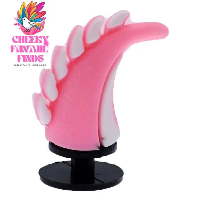 3D Three-dimensional Cartoon Accessories PVC Soft Rubber Shoe Buckles Cheeky Fantail Finds