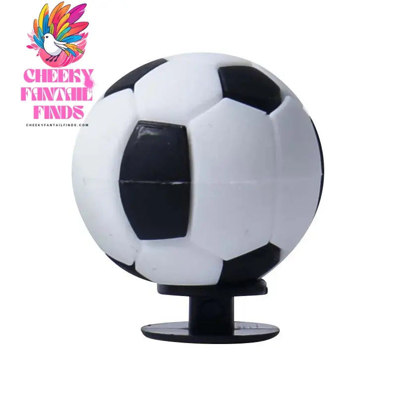 3D stereoscopic basketball soccor vallyball football golf ball shoe buckle charms accessories decorations for sandals clog DIY Cheeky Fantail Finds