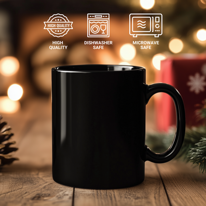Washington Gifts from Friends and Family - Funny Quote Black Coffee Mug, Father's Day Unique Gifts for Men - Additional