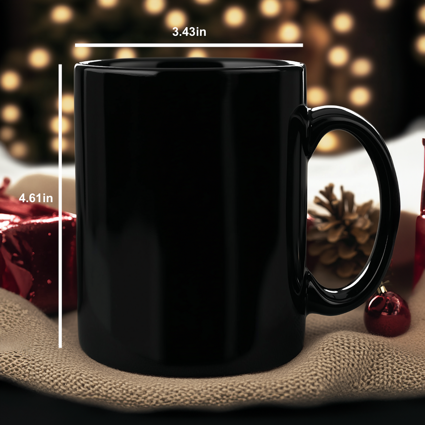 Washington Gifts from Friends and Family - Funny Quote Black Coffee Mug, Father's Day Unique Gifts for Men - Additional