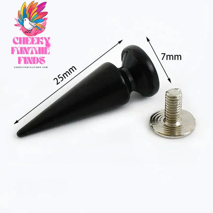 5/10Pcs Deepeel Metal Punk Rivet Cone Studs Spikes Screws Bag Shoes Clothes Decorative Nails DIY Leather Handcraft Accessories Cheeky Fantail Finds