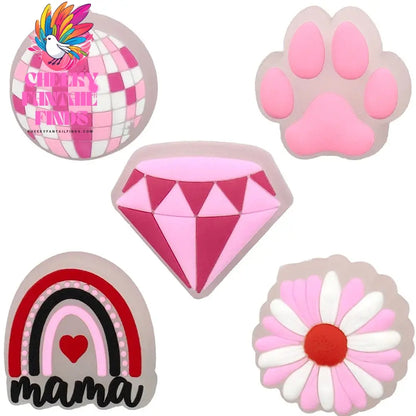 5pcs LED Shoe Charms for Kids Luminous Duck Cat Gamepad Pink Cat Shoe Accessories Pins Women Men Fashion Buckle Shoe Decoration - Cheeky Fantail Finds