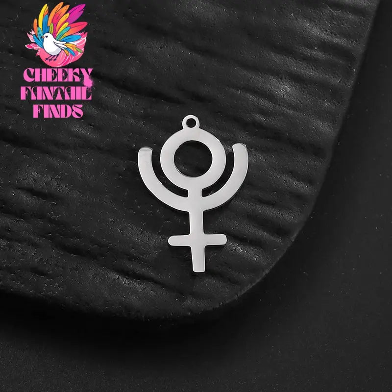 5pcs/Lot Planet Saturn Stainless Steel Charm Pendants For Jewelry Making Pendants Charm Women Men Fashion Jewelry Bracelets Gift Cheeky Fantail Finds
