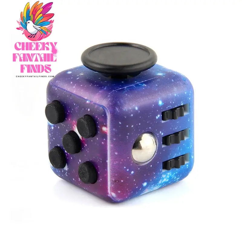6/12 Sides Cube Decompression Toy Rainbow Stress Relief Autism ADHD OCD Anxiety Sensory Toys Fingertip Desk Toy for Kids Adult Cheeky Fantail Finds
