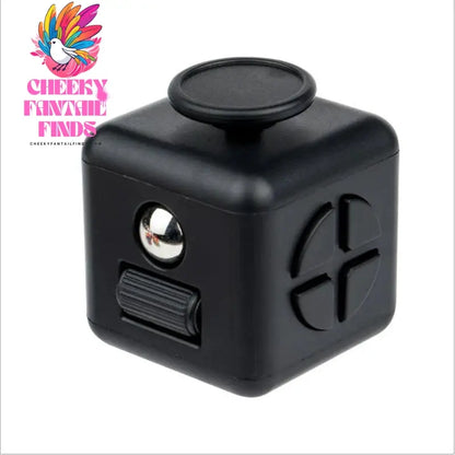 6/12 Sides Cube Decompression Toy Rainbow Stress Relief Autism ADHD OCD Anxiety Sensory Toys Fingertip Desk Toy for Kids Adult Cheeky Fantail Finds