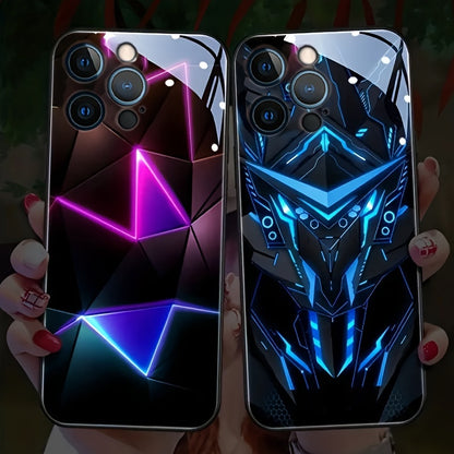 Multi-Color Voice Control To Electric Flashing Phone Case, Protective Case For Apple IPhone 14 13 12 Pro Max Plus