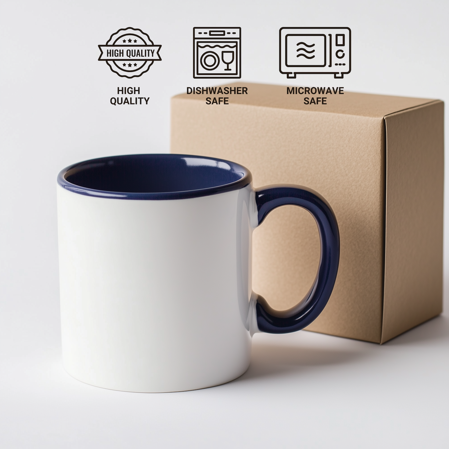 Funny Insurance Sales Agent Gifts, I'm An Insurance Sales Agent. I Speak Fluently In genius. Two Tone Coffee Mug for Father's Day, Gifts from Men to Insurance Sales Agent - Additional