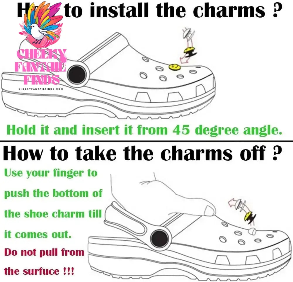 9/20pcs Rainbow Bear Shoes Charms Accessories Fit Clog Backapck Wristbands Shoe Decorate Buckle Christmas Parties Kids Gift Cheeky Fantail Finds