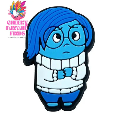 9Pcs/Set Miniso Cute inside Out 2 Shoe Charms Decoration Accessories For Classic Clog Kids Gifts Diy Clogs Sandal Wristband Cheeky Fantail Finds