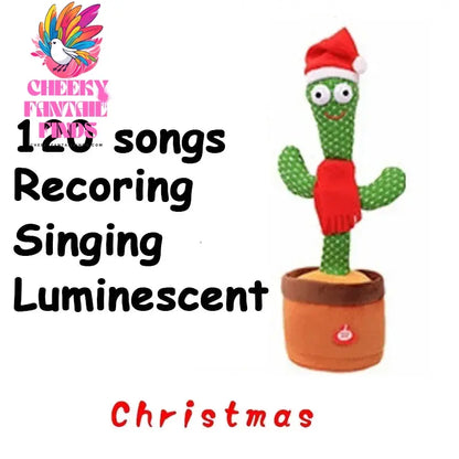 A Talking Cactus Toy That Can Be Charged, Recorded, and Repeated. Suitable for Spanish, English, and Arabic  Voice Changer Cheeky Fantail Finds