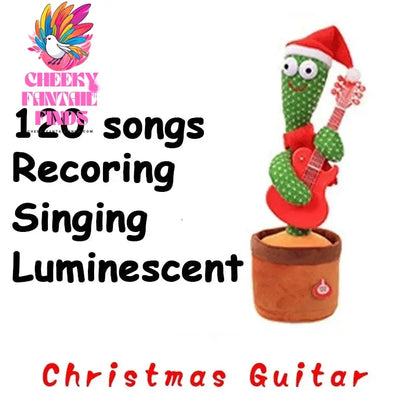 A Talking Cactus Toy That Can Be Charged, Recorded, and Repeated. Suitable for Spanish, English, and Arabic  Voice Changer Cheeky Fantail Finds