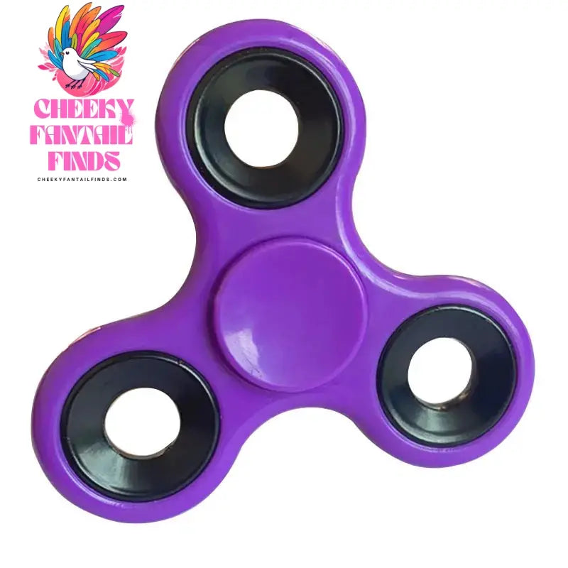 ABS Fidget Spinner EDC Spinner For Autism ADHD Anti Stress Tri-Spinner High Quality Adult Kids Funny Toys Cheeky Fantail Finds