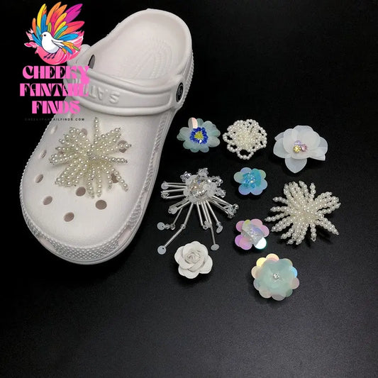 Accessories Pearl Flower Shoe Buckle Everything Cheeky Fantail Finds