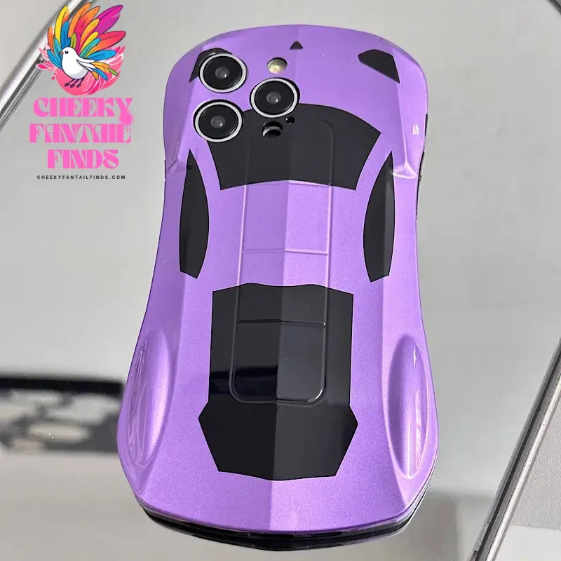 Advanced 3D Supercar Suitable For iPhone 11 12 13 14 15 Pro Max Phone Back Cover Protective Case Soft Cover Cheeky Fantail Finds