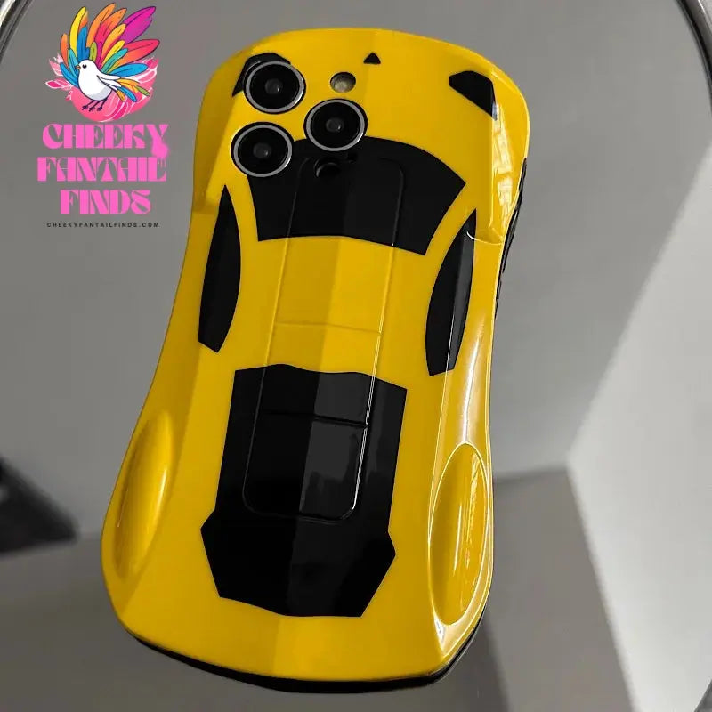 Advanced 3D Supercar Suitable For iPhone 11 12 13 14 15 Pro Max Phone Back Cover Protective Case Soft Cover Cheeky Fantail Finds