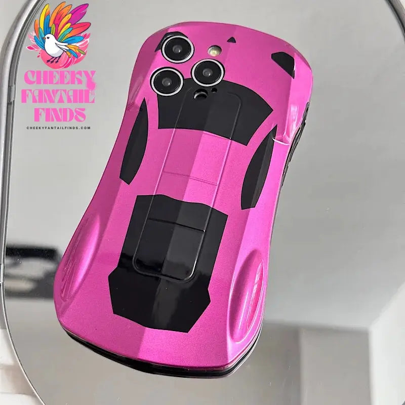Advanced 3D Supercar Suitable For iPhone 11 12 13 14 15 Pro Max Phone Back Cover Protective Case Soft Cover Cheeky Fantail Finds
