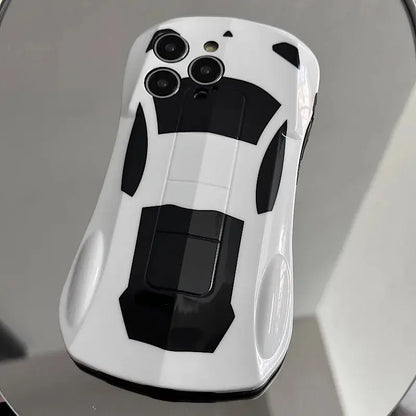 Advanced 3D Supercar Suitable For iPhone 11 12 13 14 15 Pro Max Phone Back Cover Protective Case Soft Cover Cheeky Fantail Finds