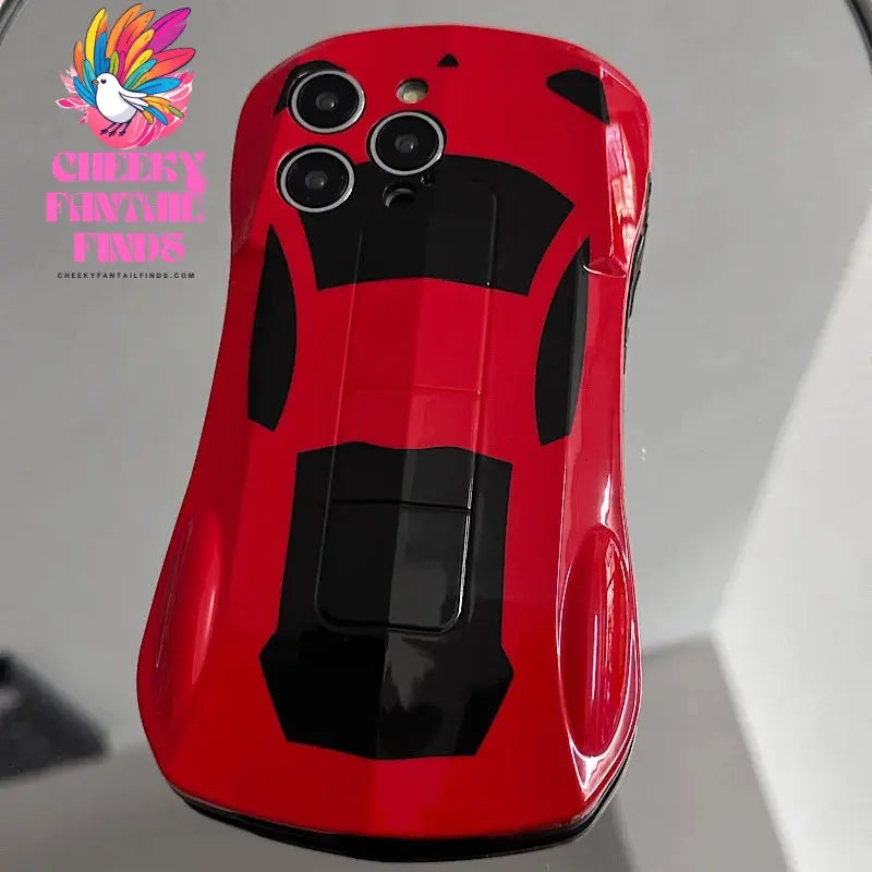 Advanced 3D Supercar Suitable For iPhone 11 12 13 14 15 Pro Max Phone Back Cover Protective Case Soft Cover Cheeky Fantail Finds
