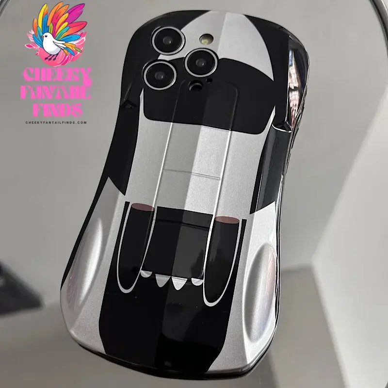 Advanced 3D Supercar Suitable For iPhone 11 12 13 14 15 Pro Max Phone Back Cover Protective Case Soft Cover Cheeky Fantail Finds