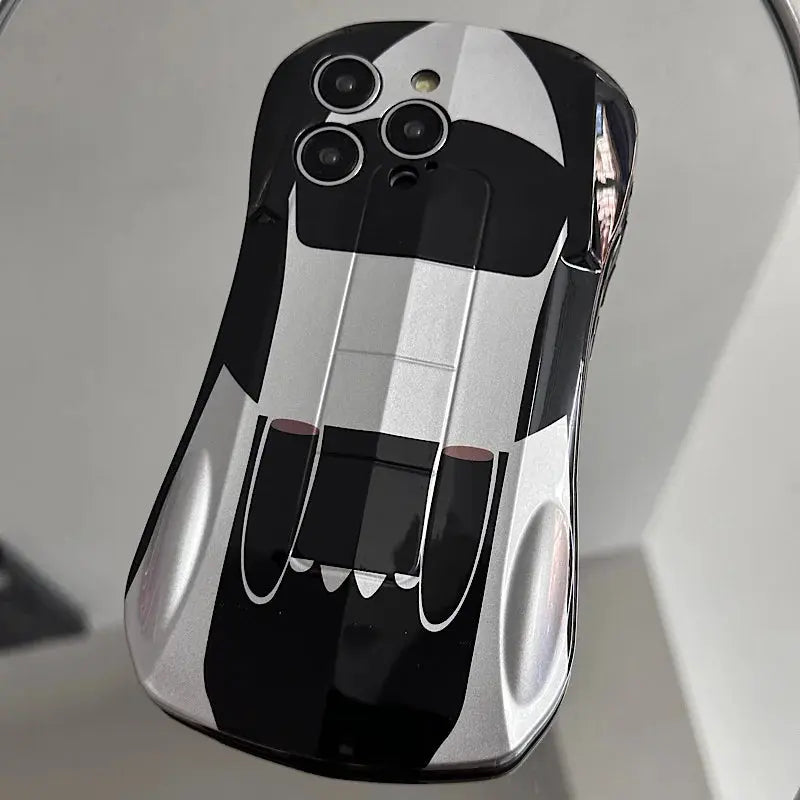 Advanced 3D Supercar Suitable For iPhone 11 12 13 14 15 Pro Max Phone Back Cover Protective Case Soft Cover Cheeky Fantail Finds