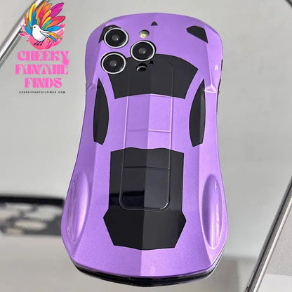 Advanced 3D Supercar Suitable For iPhone 11 12 13 14 15 Pro Max Phone Back Cover Protective Case Soft Cover Cheeky Fantail Finds