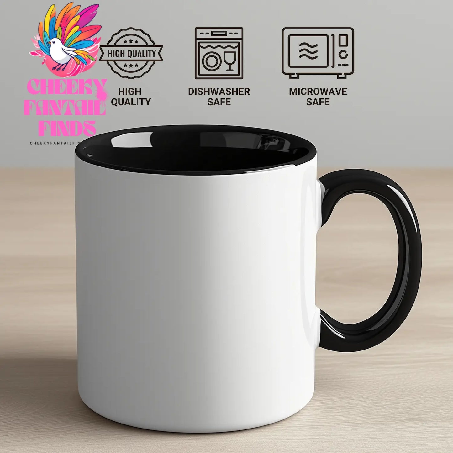 African Serval Cat Mom Gifts for Dad - Funny Best African Serval Mom Ever Two Tone Coffee Mug, Perfect Unique Father's Day Unique Gifts for Him from Mom or Partner - Additional