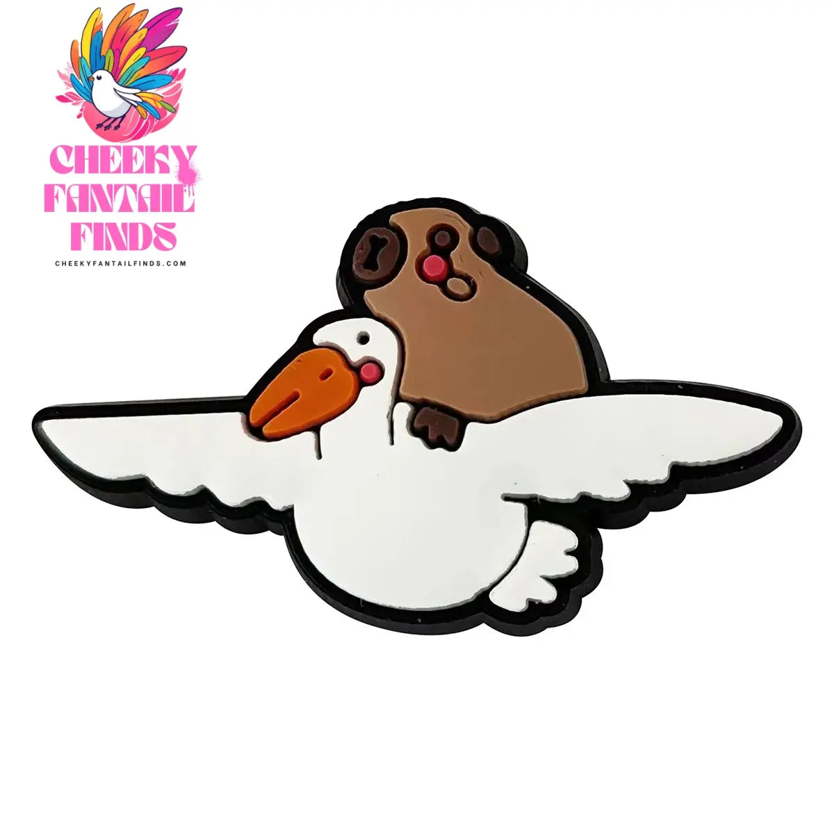 Animals Capybara Shoe Charms Pin for Shoe Accessories Charms Clogs Bubble Slides DIY Shoe Decoration Buckle Kids Party Gifts Cheeky Fantail Finds