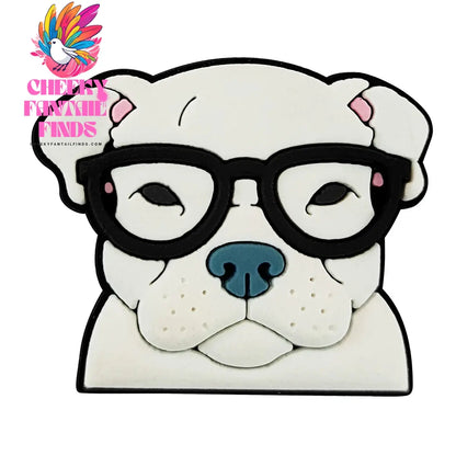 Animals Cute Dog Shoe Charms for Shoe Accessories Decoration Pin Bracelet Wristband DIY Kids Women Gifts Cheeky Fantail Finds