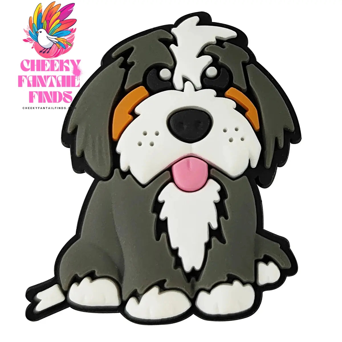 Animals Cute Dog Shoe Charms for Shoe Accessories Decoration Pin Bracelet Wristband DIY Kids Women Gifts Cheeky Fantail Finds
