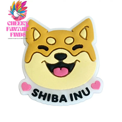 Animals Dog Shoe Charms for Shoe Accessories Charms Clogs Bubble Slides Shoe DIY Shoe Decoration Buckle Charms Kids Party Gift Cheeky Fantail Finds