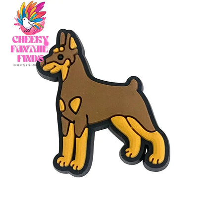 Animals Dog Shoe Charms for Shoe Accessories Charms Clogs Bubble Slides Shoe DIY Shoe Decoration Buckle Charms Kids Party Gift Cheeky Fantail Finds