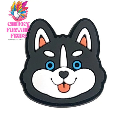 Animals Dog Shoe Charms for Shoe Accessories Charms Clogs Bubble Slides Shoe DIY Shoe Decoration Buckle Charms Kids Party Gift Cheeky Fantail Finds