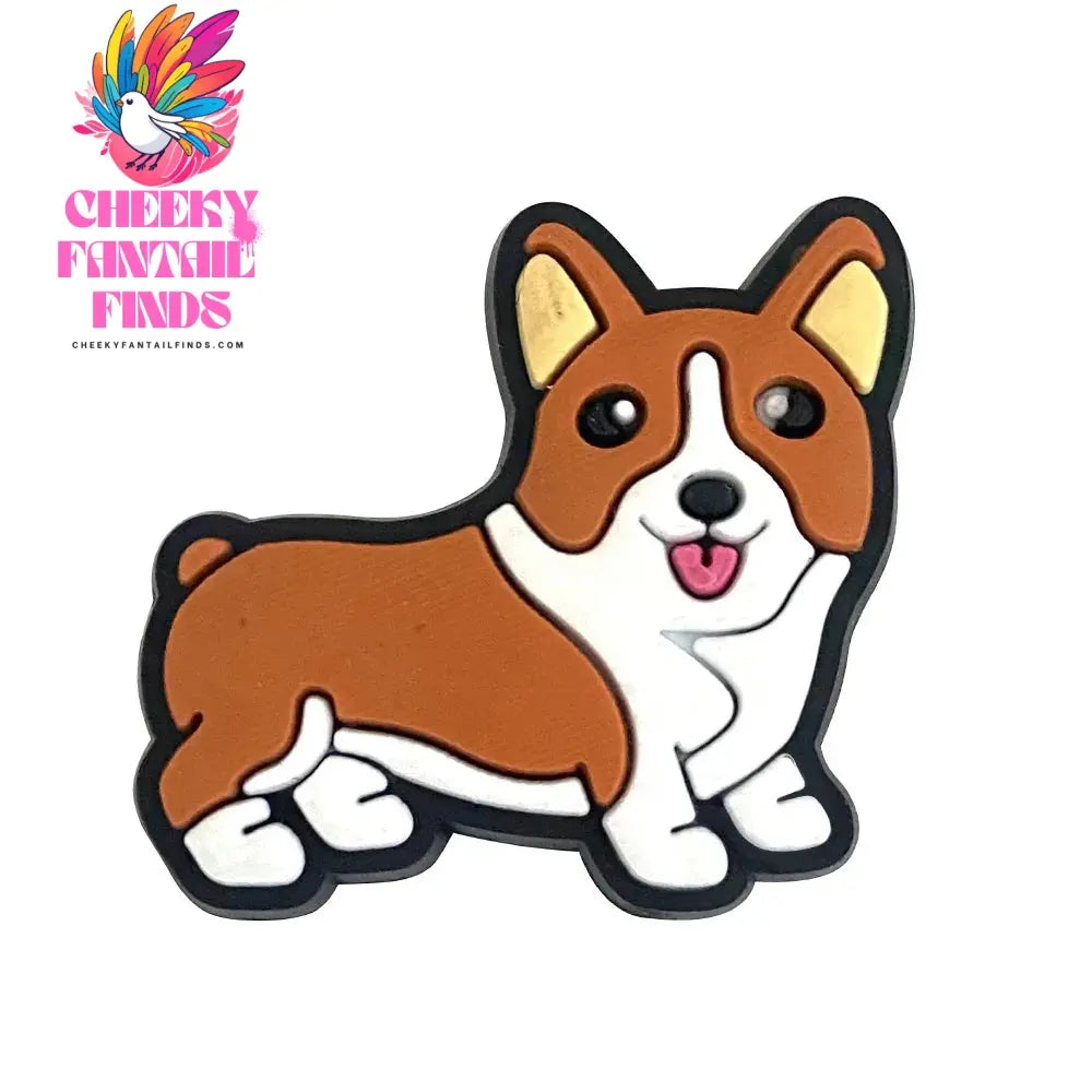Animals Dog Shoe Charms for Shoe Accessories Charms Clogs Bubble Slides Shoe DIY Shoe Decoration Buckle Charms Kids Party Gift Cheeky Fantail Finds