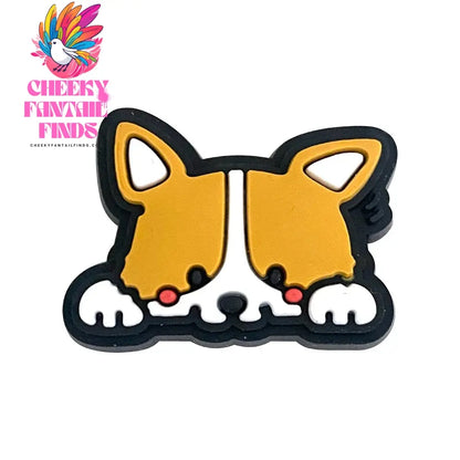 Animals Dog Shoe Charms for Shoe Accessories Charms Clogs Bubble Slides Shoe DIY Shoe Decoration Buckle Charms Kids Party Gift Cheeky Fantail Finds