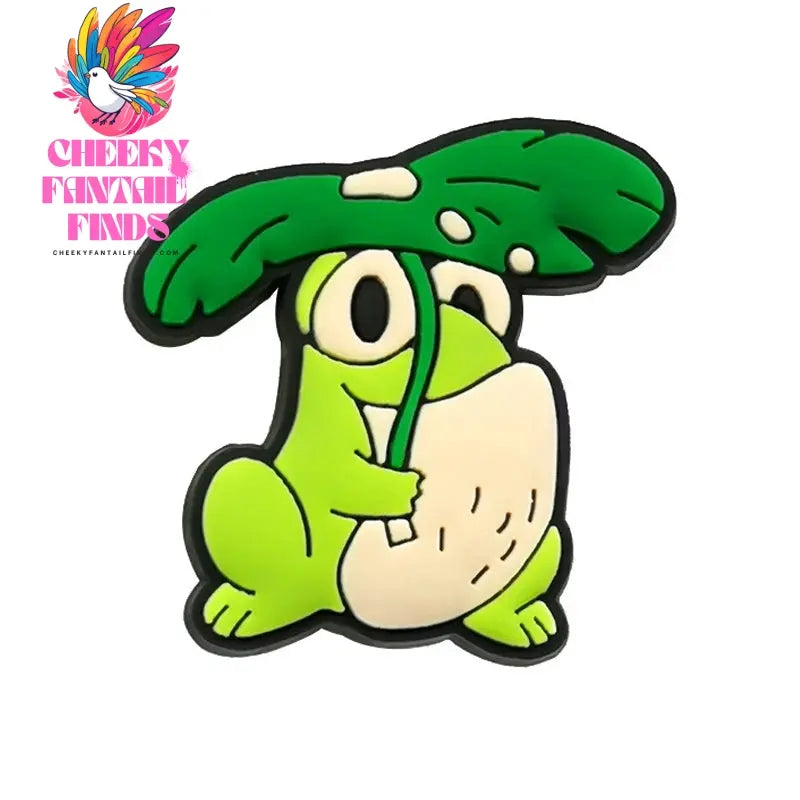 Animals Frog Duck Shoe Charms Pin for shoe Accessories Charms Clogs Bubble Slides Shoe DIY Shoe Decoration Kids Party Gift Cheeky Fantail Finds