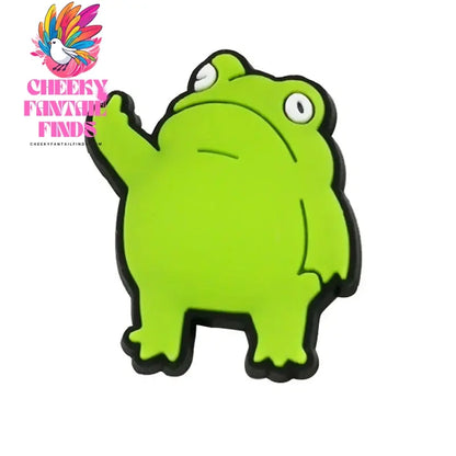Animals Frog Duck Shoe Charms Pin for shoe Accessories Charms Clogs Bubble Slides Shoe DIY Shoe Decoration Kids Party Gift Cheeky Fantail Finds