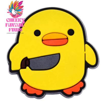 Animals Frog Duck Shoe Charms Pin for shoe Accessories Charms Clogs Bubble Slides Shoe DIY Shoe Decoration Kids Party Gift Cheeky Fantail Finds