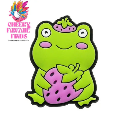 Animals Frog Duck Shoe Charms Pin for shoe Accessories Charms Clogs Bubble Slides Shoe DIY Shoe Decoration Kids Party Gift Cheeky Fantail Finds