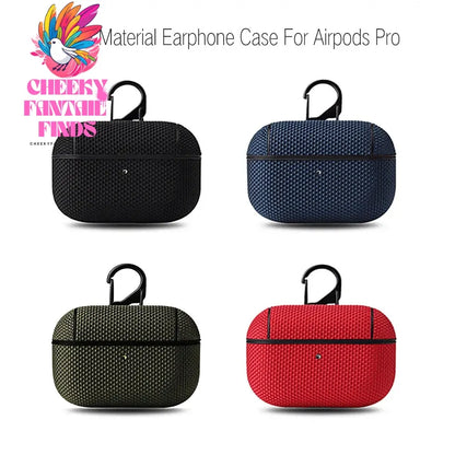 Anti-scratch Nylon Protective Case For Apple Airpods Pro Bluetooth-compatible Headsets Wear-resistant Cover For Airpods Pro 2 1 Cheeky Fantail Finds