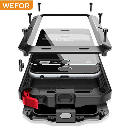 Armor Metal Aluminum Shockproof Case for iPhone 16 15 Pro Max iPhone 16 15 Plus 15 Pro Outdoor Military Phone Cover Cheeky Fantail Finds