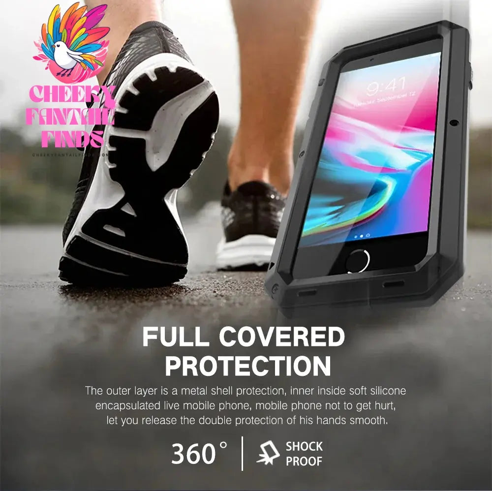 Armor Metal Aluminum Shockproof Case for iPhone 16 15 Pro Max iPhone 16 15 Plus 15 Pro Outdoor Military Phone Cover Cheeky Fantail Finds