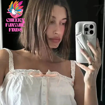 Autumn Edition New Rhode DIY Lipstick Lip Holder Soft Silicone Case for IPhone 16 15 14 13 12 11 Pro Max Plus Phone Stand Cover Cheeky Fantail Finds