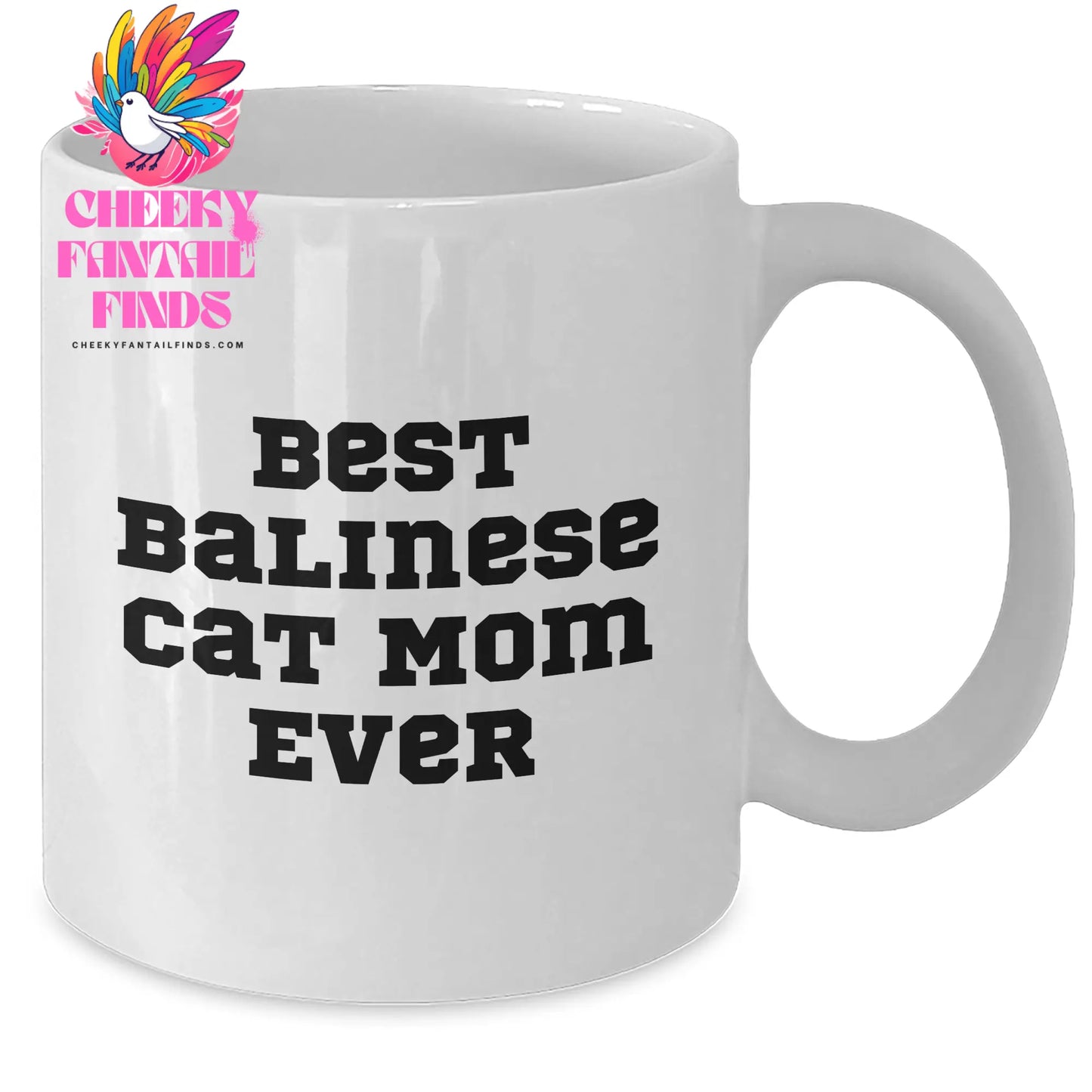 Balinese Cat Mom Gifts Best Balinese Cat Mom Ever Funny Coffee Mug for Dad on Father's Day Unique Gifts from Balinese Cat Lovers - Additional