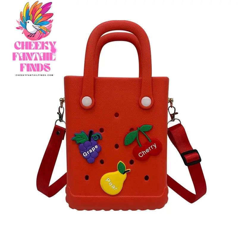Beach Tote Silicone Basket with Sand Waterproof Travel Bag Sandproof Handbag Multi-Purpose Storage Bag for Boat Pool Sports Gyms - Cheeky Fantail Finds