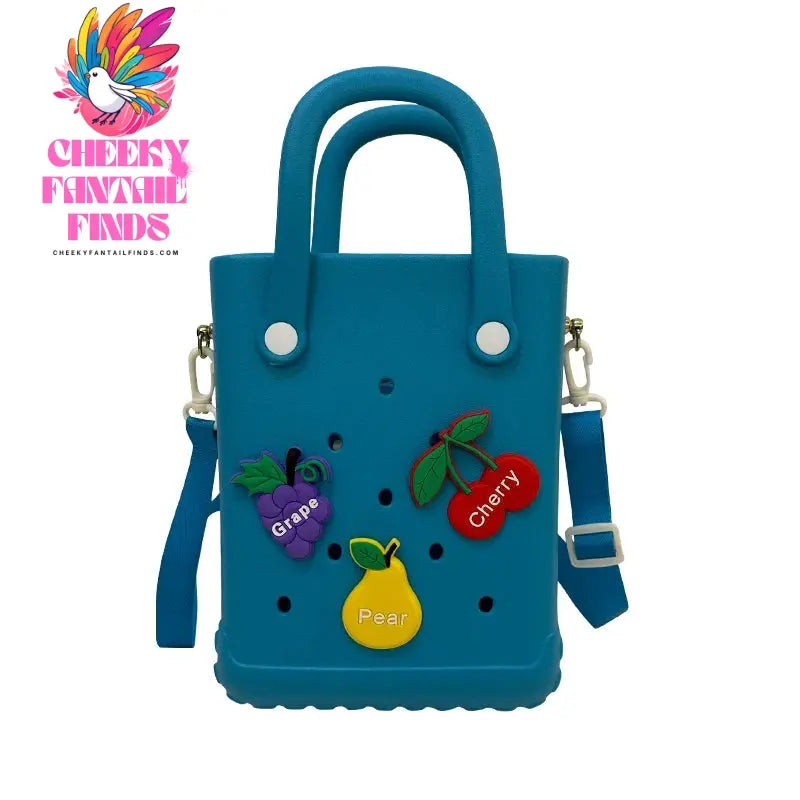 Beach Tote Silicone Basket with Sand Waterproof Travel Bag Sandproof Handbag Multi-Purpose Storage Bag for Boat Pool Sports Gyms - Cheeky Fantail Finds