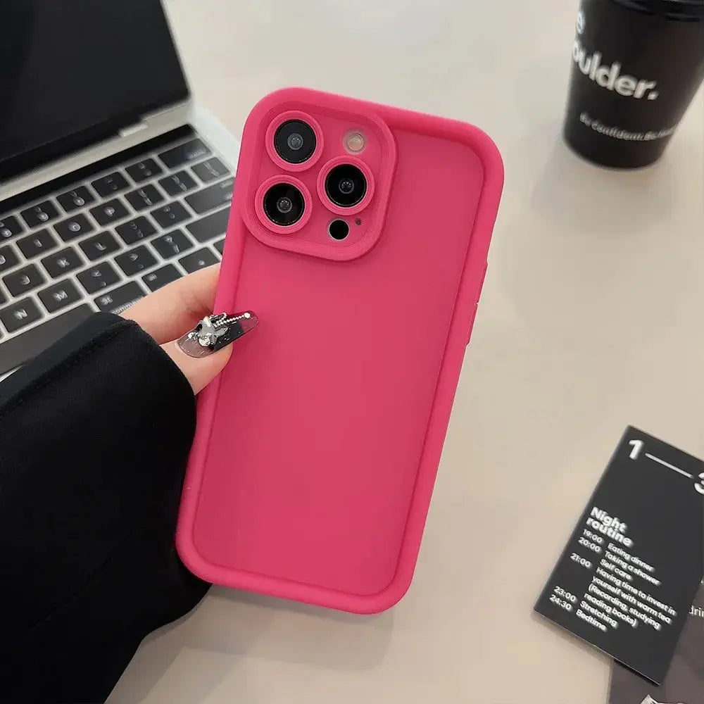 Beige Brown Black Stylish Phone Case for iPhone 15 14 13 12 11 Pro Max Plus 7 8 SE X XR XS Max, Slim Protective Shockproof Cover Cheeky Fantail Finds