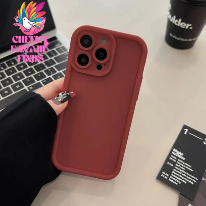 Beige Brown Black Stylish Phone Case for iPhone 15 14 13 12 11 Pro Max Plus 7 8 SE X XR XS Max, Slim Protective Shockproof Cover Cheeky Fantail Finds